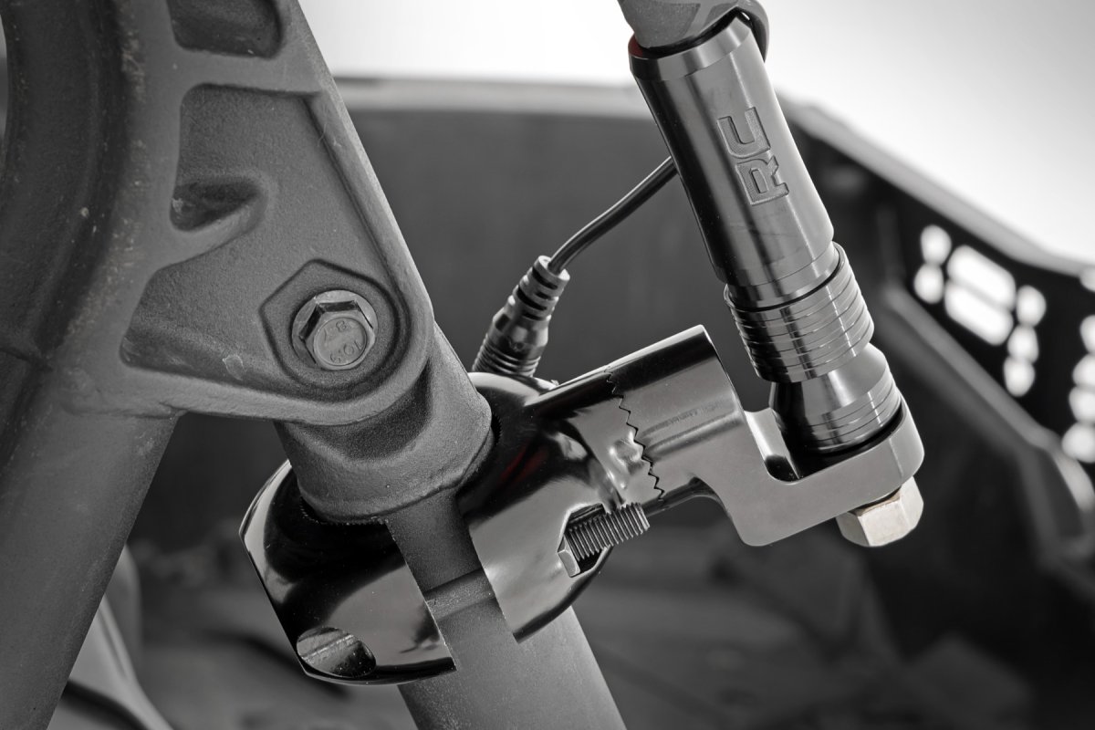 LED Whip Mount - Universal - Rough Country - Fits 1.25